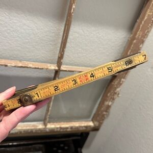 Vintage Lufkin 72 Inch Extension Ruler